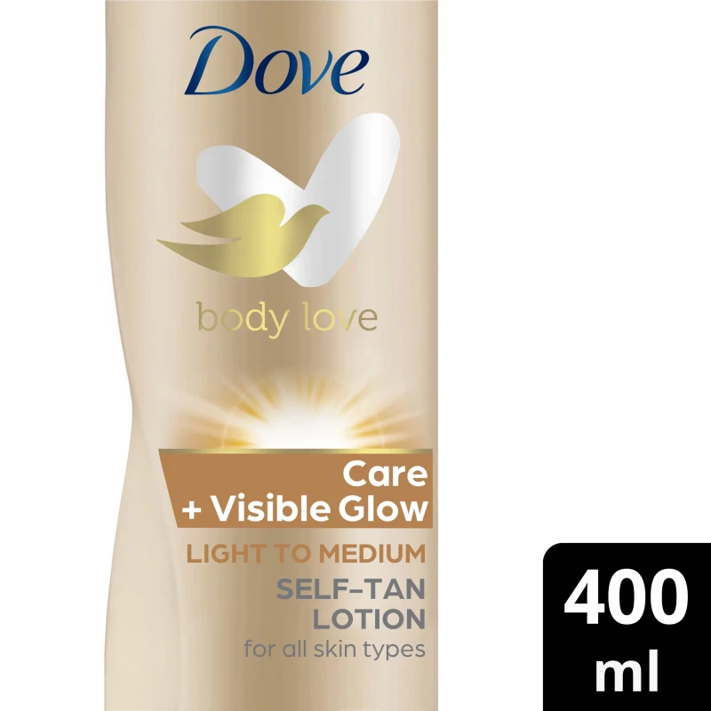 Dove Lotion Care+Visible Glow 400ML