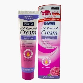 Beauty Formulas Hair Removal Cream Touch Of Rose 100ML