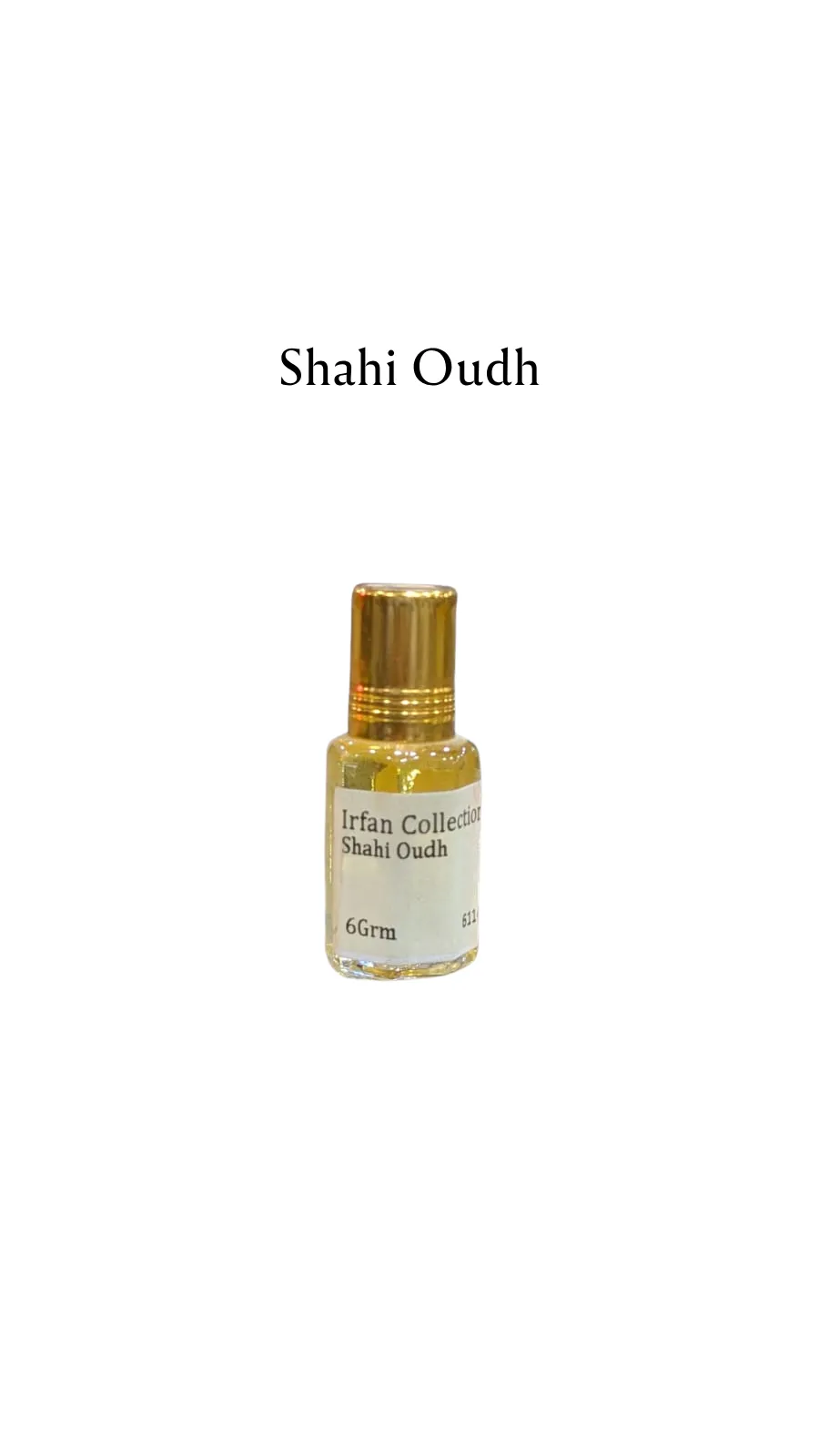 Concentrated Perfume Oil Attar Shahi Oudh Oriental Arabic-F Expressions 6ML