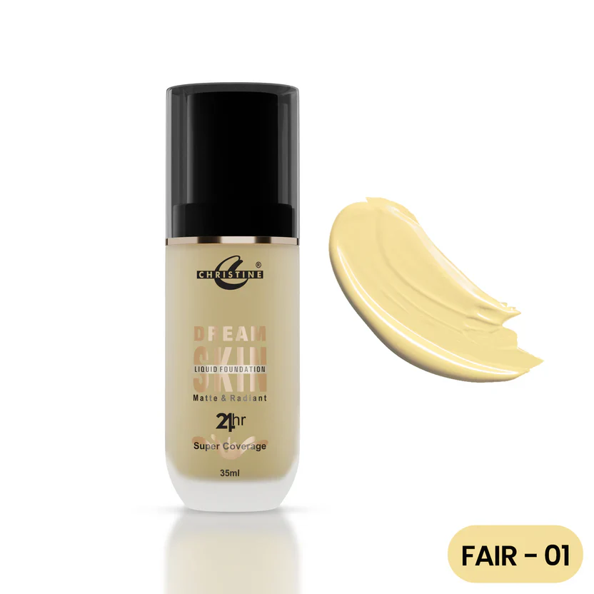 Christine Foundation Liquid Fair 01 21Hr 35ML