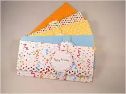 Birthday Celebration Acryllic Card Envelop