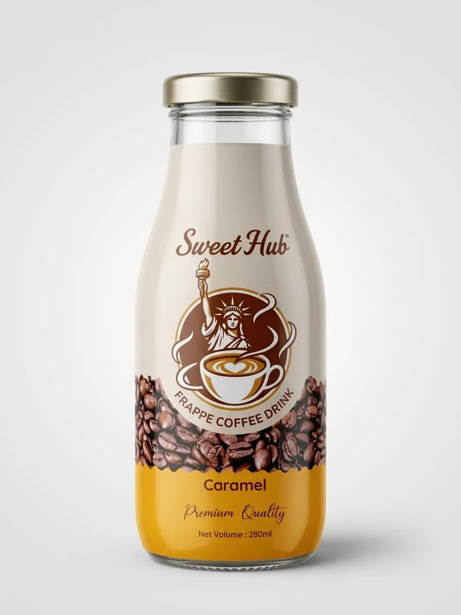 Sweet Hub Frappe Coffee Drink Caramel 280ML