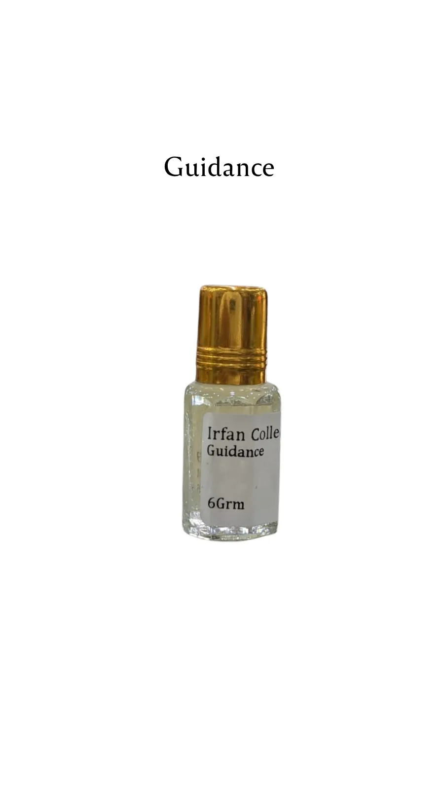 Concentrated Perfume Oil Attar Guidance French Amouage Charabot 6ML