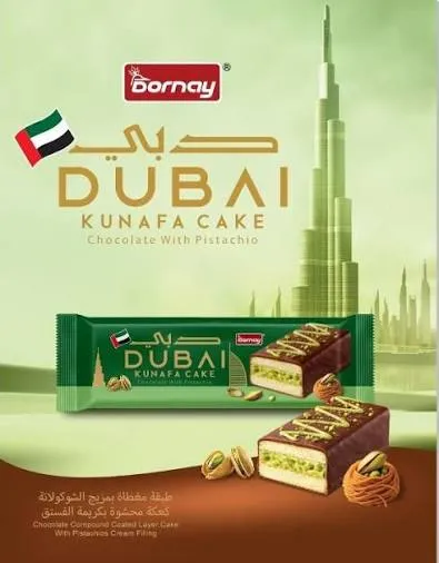 Dornay Dubai Kunafa Cake Chocolate 100G