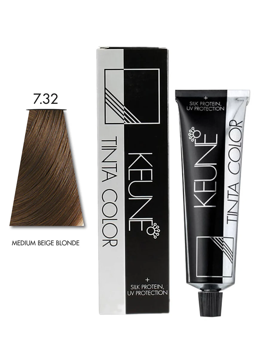 Keune Tinta Hair Color 7.32 Meduim Beige Blonde