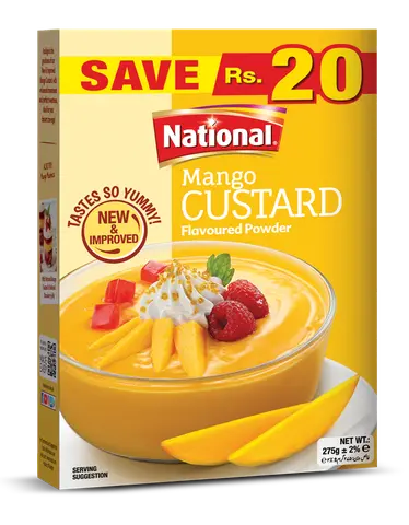 National Custard Mango 275G
