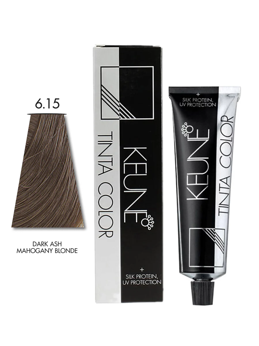 Keune Tinta Hair Color 6.15 Dark Ash Mahogany Blonde