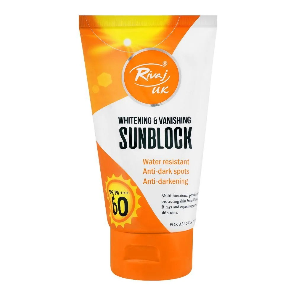 Rivaj Sunblock SPF-60 120ML