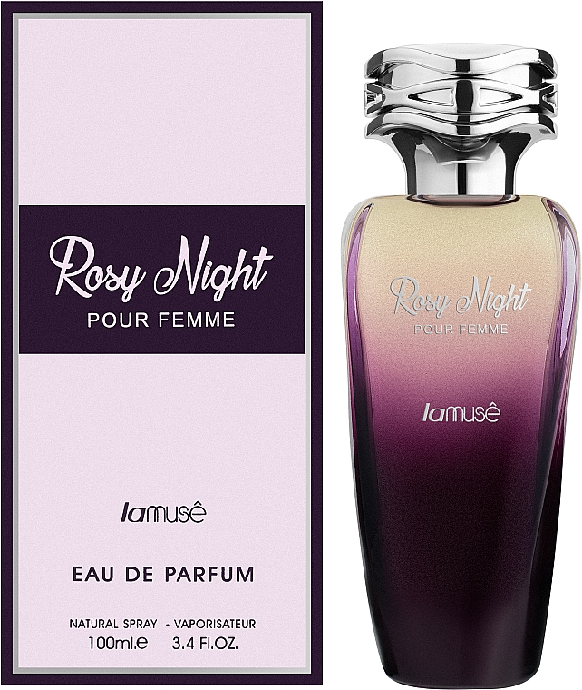 Lamuse Eau De Parfum Rosy Night Pour Femme 100ML