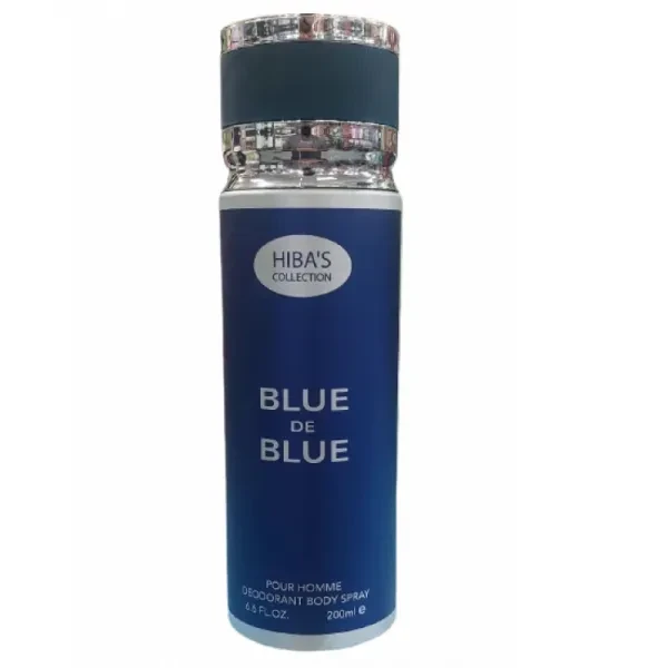 Hiba's Collection Deodorant Body Spray Homme Blue De Blue 200ML