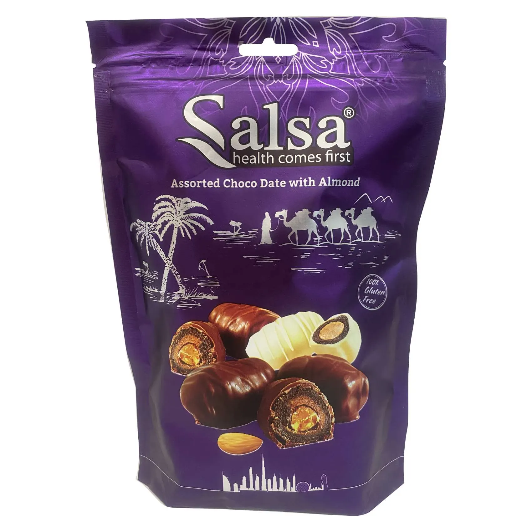 Salsa Dates With Almond Chocolate Assorted 500G