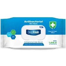 Deepfresh Wipes Anti Bacterial 100P