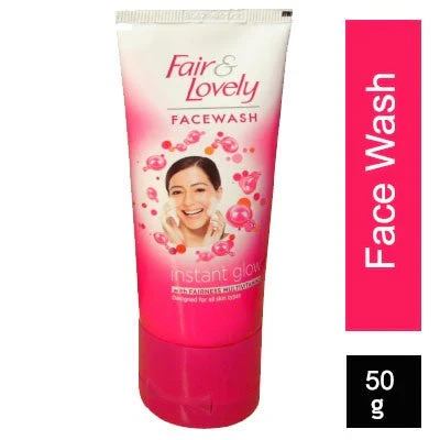 Fair And Lovely Face Wash Ladies Pink 50G