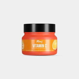Rivaj Facial Jar Skin Polisher Vitamin C 400ML