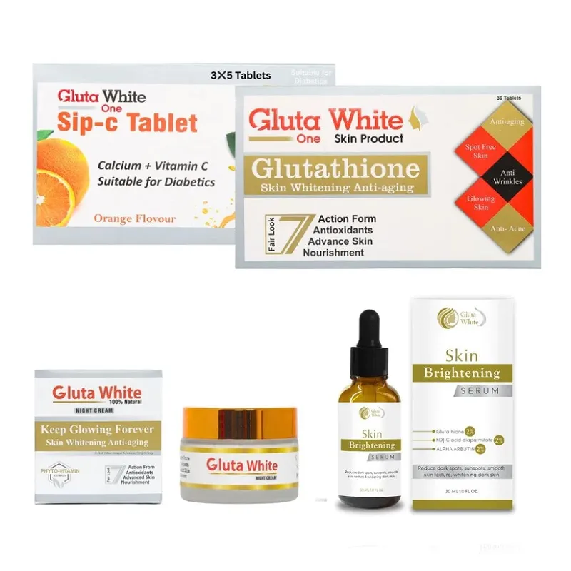 Gluta White Ice Glow Facial Kit 6 Pack