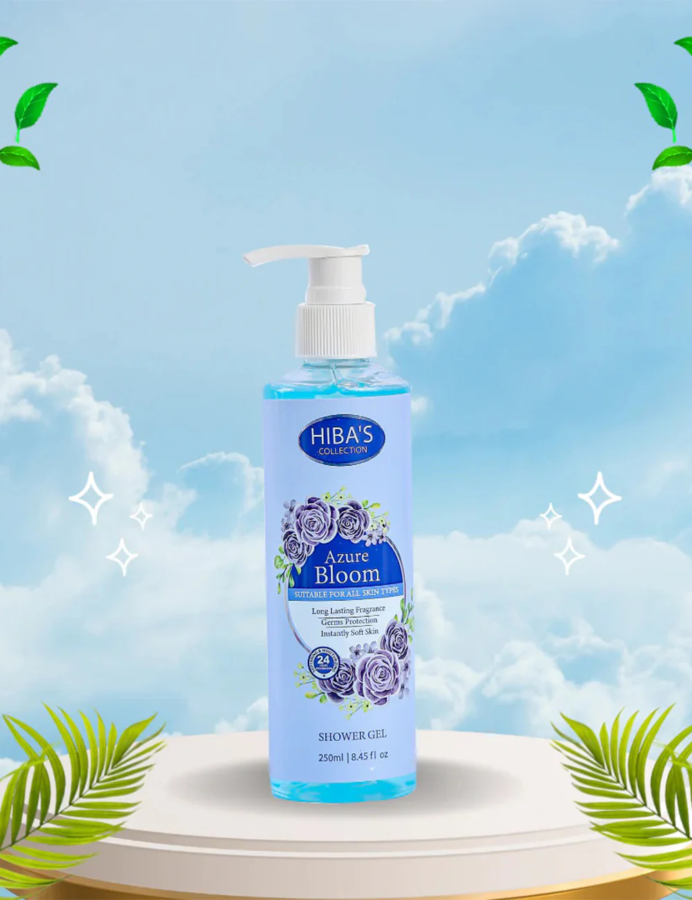 Hibas Collection Body Wash Azure Bloom 250ML