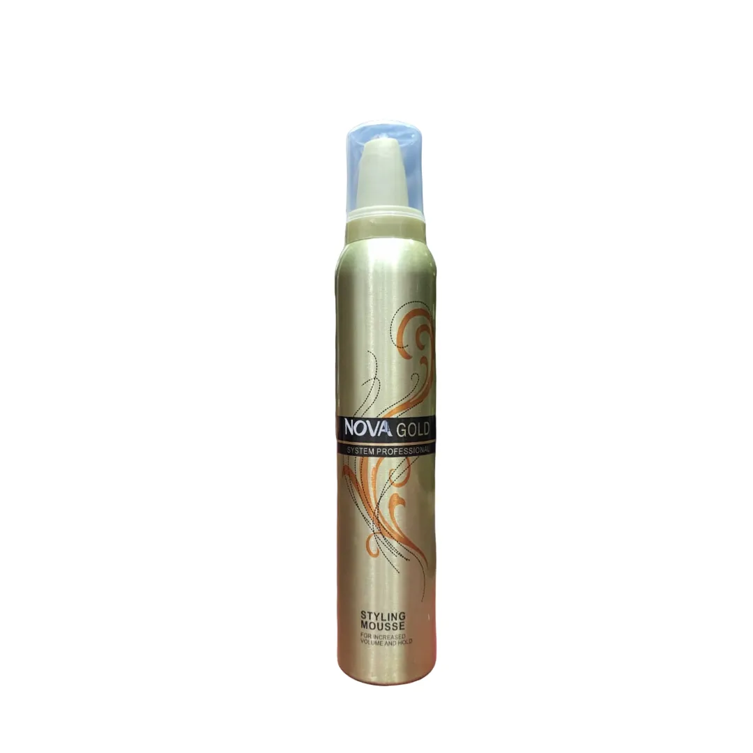Nova Gold Hair Mousse Spray Cj Regular 200ML