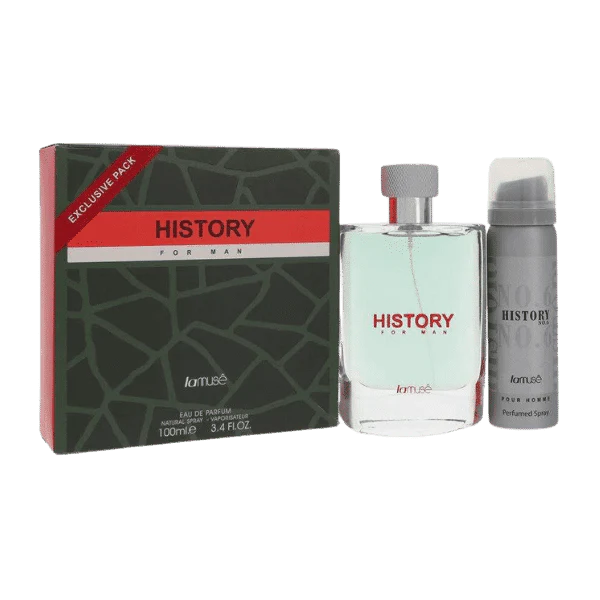 Lamuse Eau De Parfum Exclusive Pack History For Man 100ML