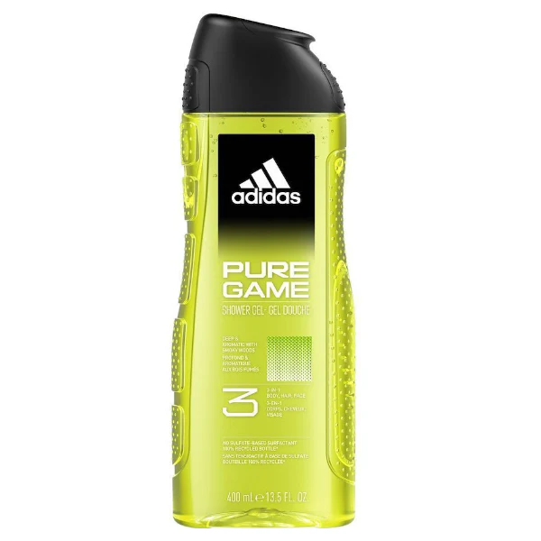 Adidas Body Wash 3In1 Pure Game 400ML