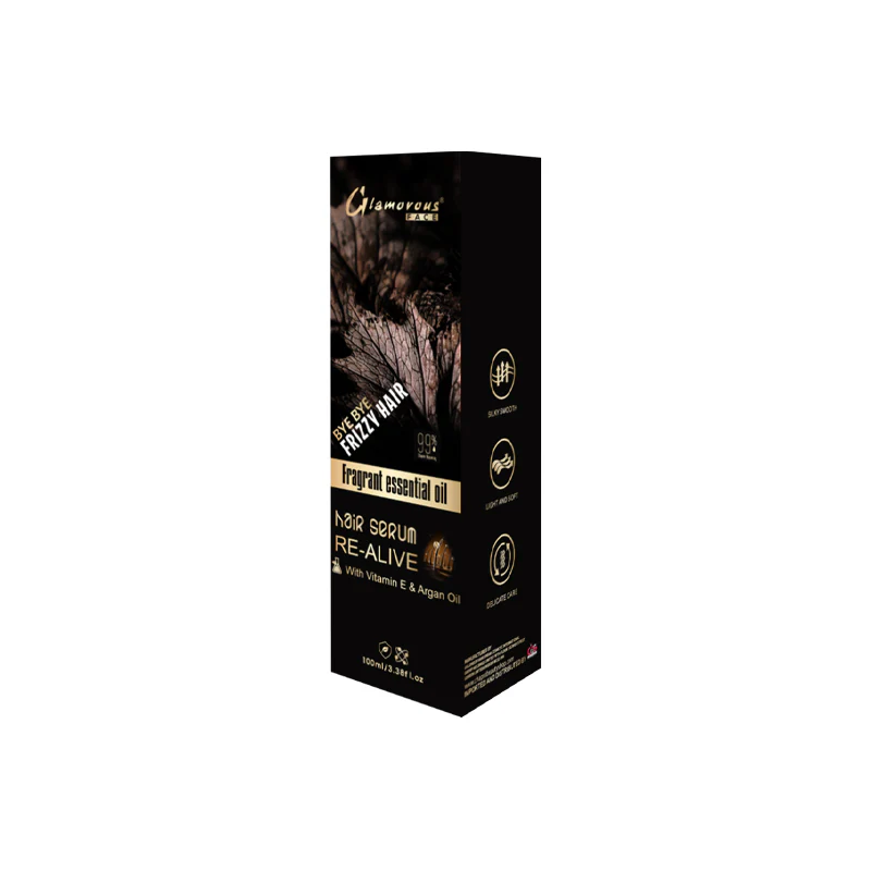 Glamorous Face Hair Serum Re-Alive Bye Bye Frizzy Hair 100ML