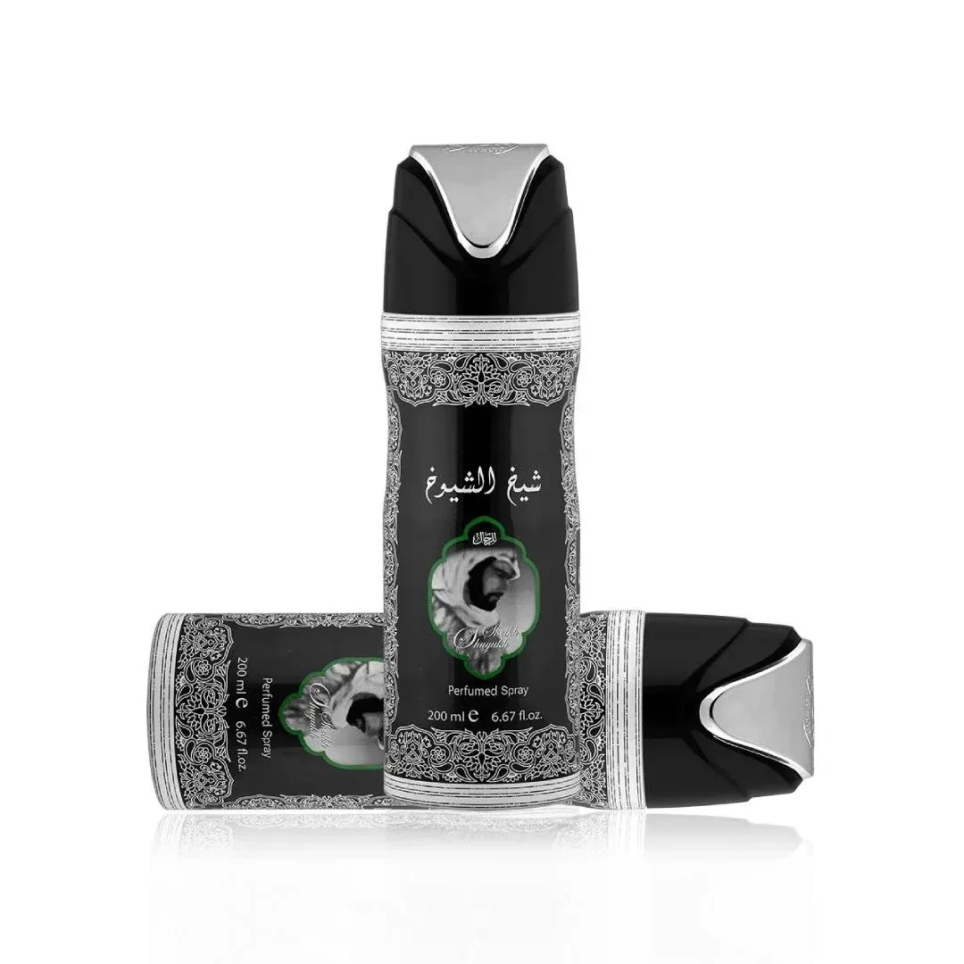 Lattafa Deodorant Body Spray Sheikh Shyok Khasosi 200ML