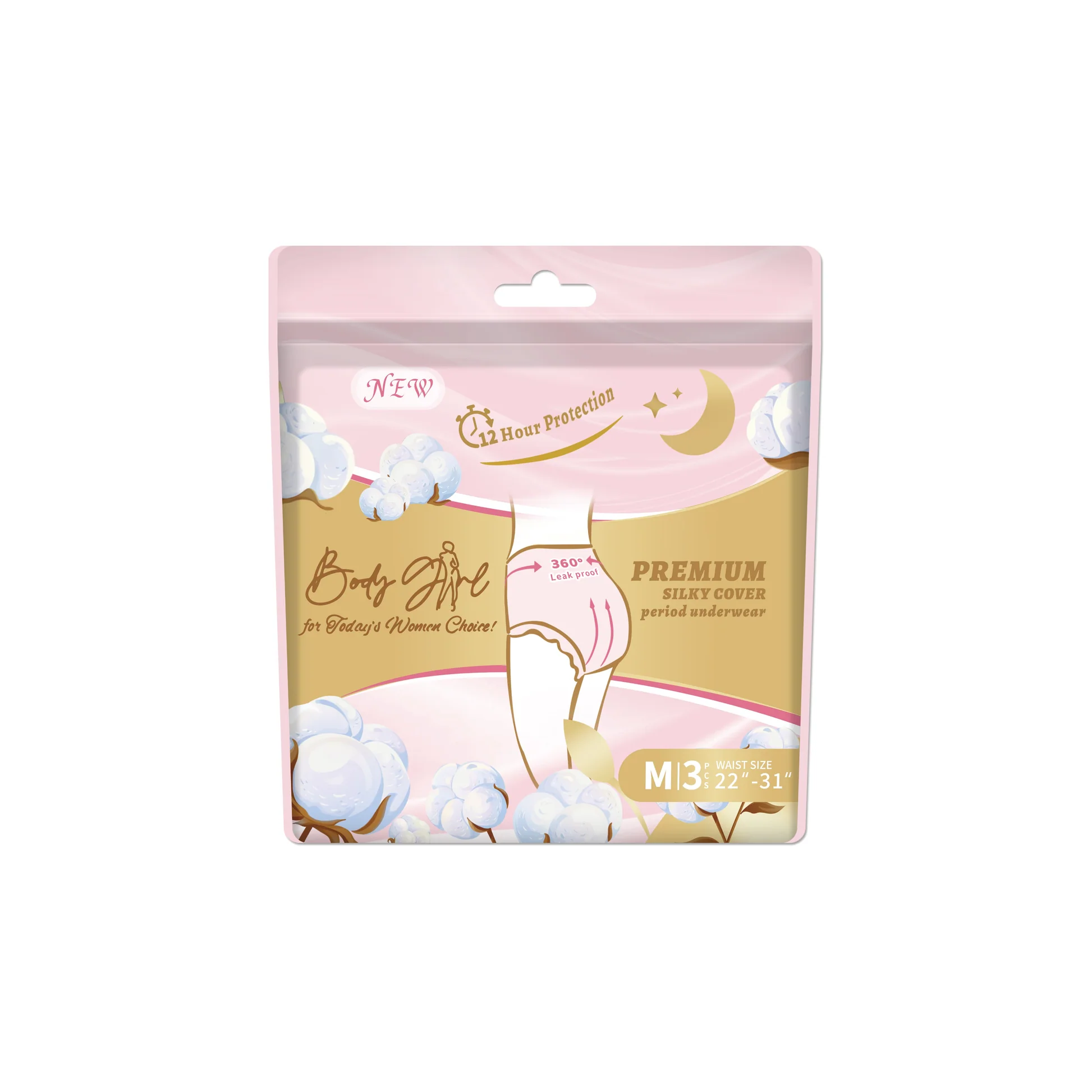 Body Girl Premium Period Under Wear M 3s