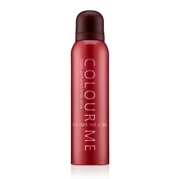 Colour Me Body Spray Dark Red 150ML