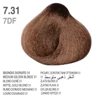 Dikson Dropcolor Tube 7.31 Mdeium Golden Blonde 100ML