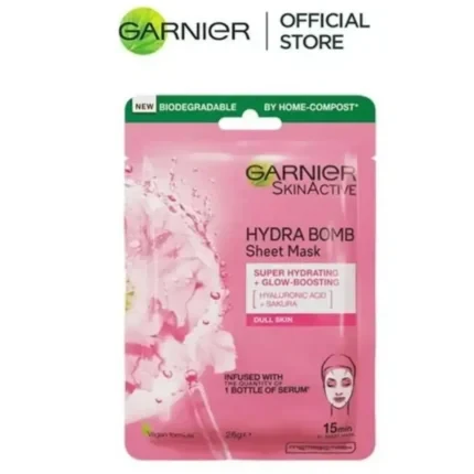 Garnier Sheet Mask  Moisture Bomb Sakura 28G
