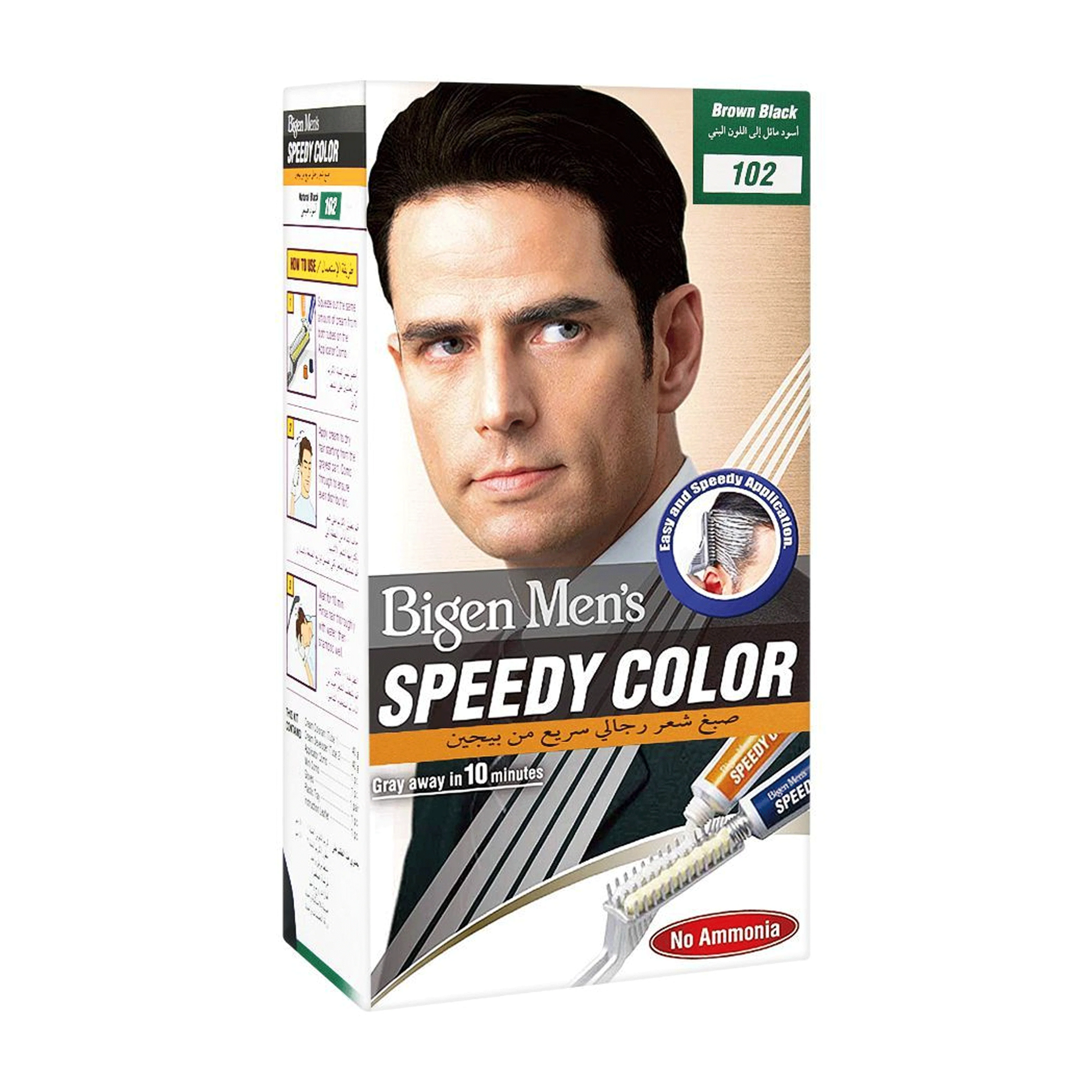 Bigen Color Men Hair Brown Black 102