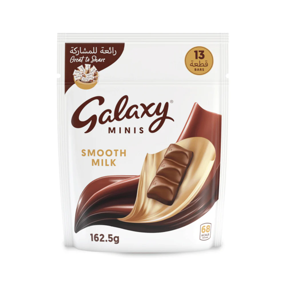 Galaxy Chocolate Pouch Smooth Milk 162.5G