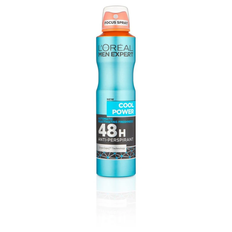 Loreal Deodorant Body Spray Men Cool Power 250Ml