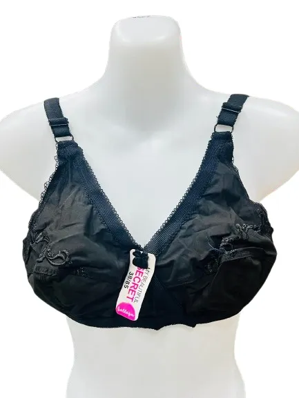 Belleza Bra Brazzer Basic Cross 004 Size 38 Black