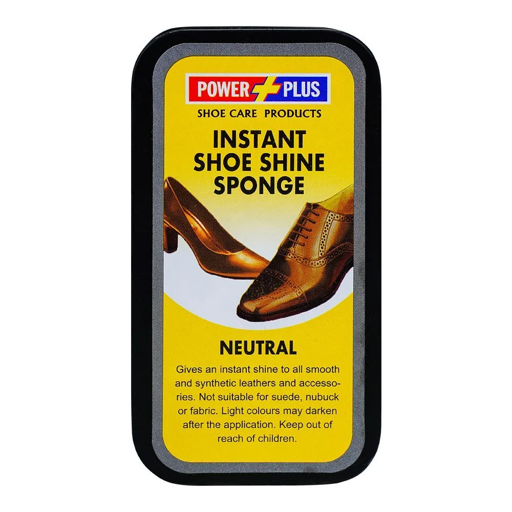 Power Plus Liquid Shoe Shine Neutral 75ML