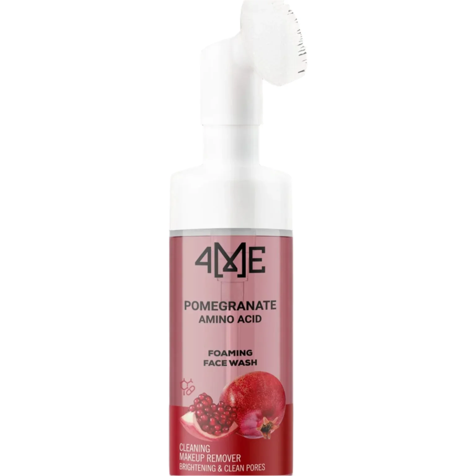 4Me Face Wash Foaming Brush Pomegranate Amino Acid 150ML