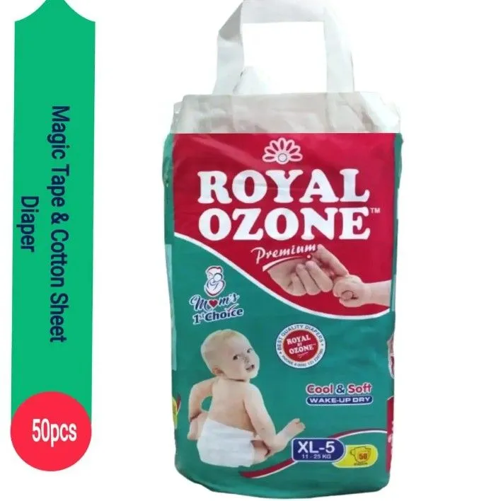 Royal Ozone Premium Baby Diapers 5 XL 58 P