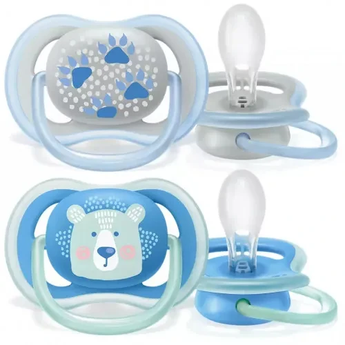 Avent Soother Natural 6-18M Single Box