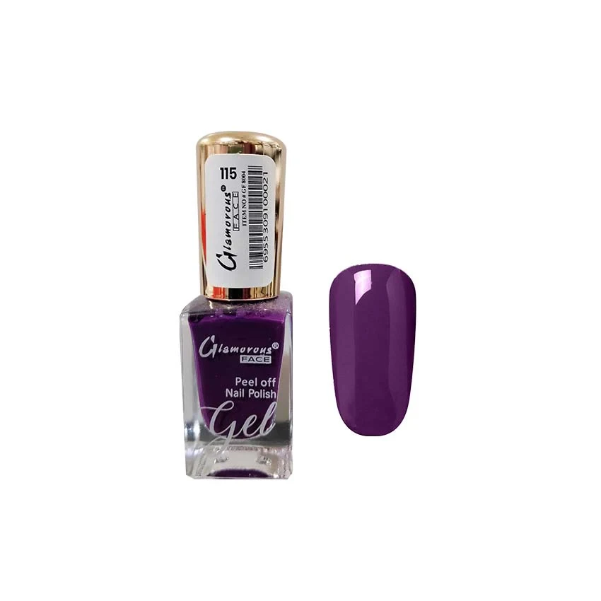 Glamorous Face Nail Polish 8004 Peel Off Gel 115