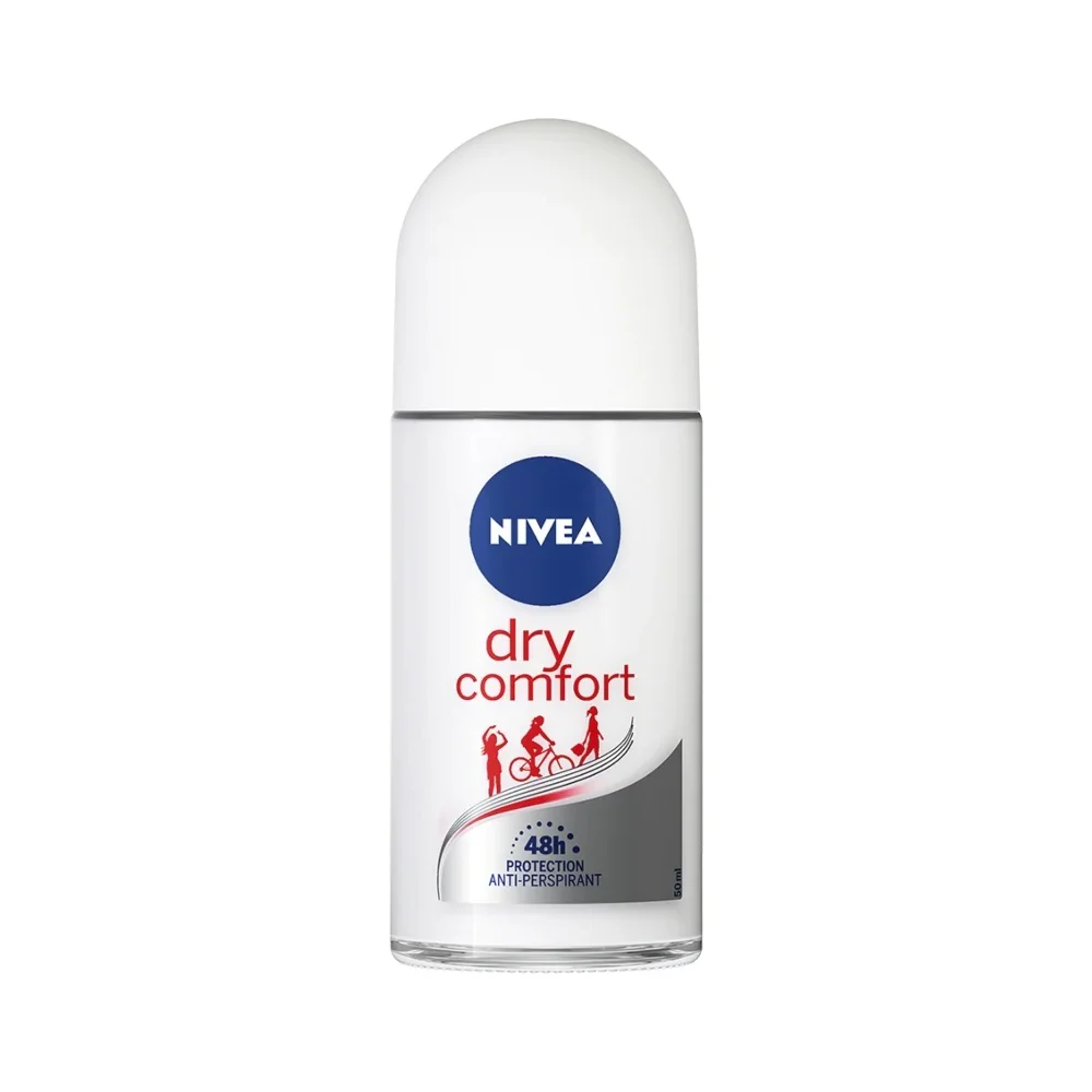 Nivea Deodorant Roll On White Dry Comfort 50ML