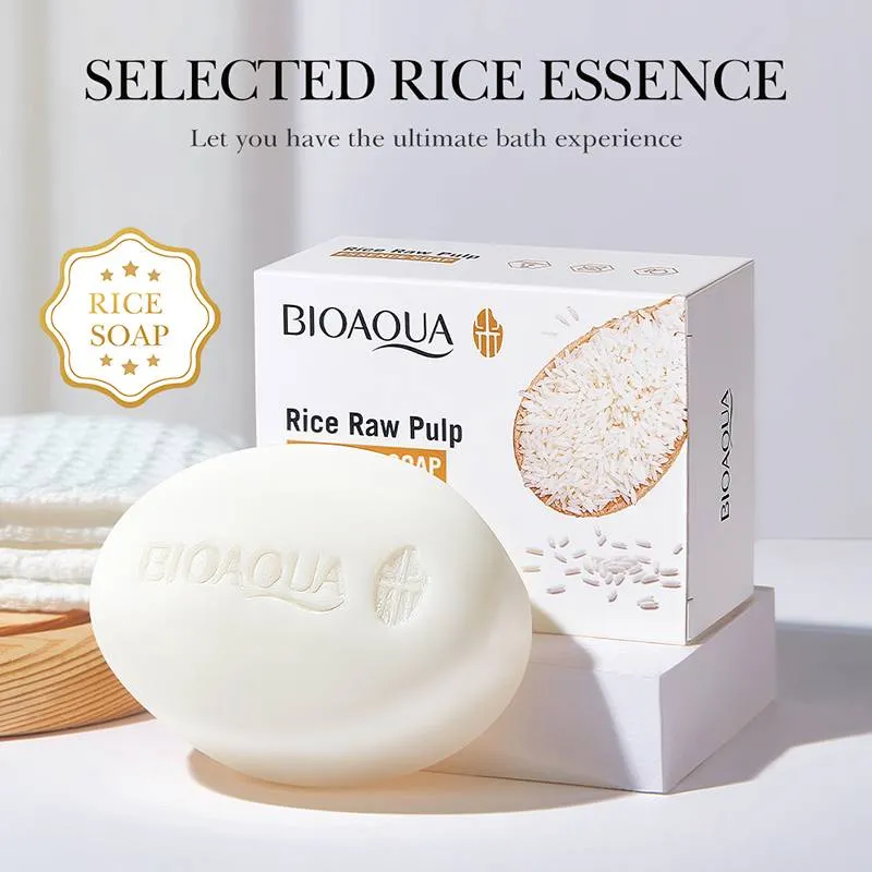 Bioaqua Soap Rice Raw Pulp 100g