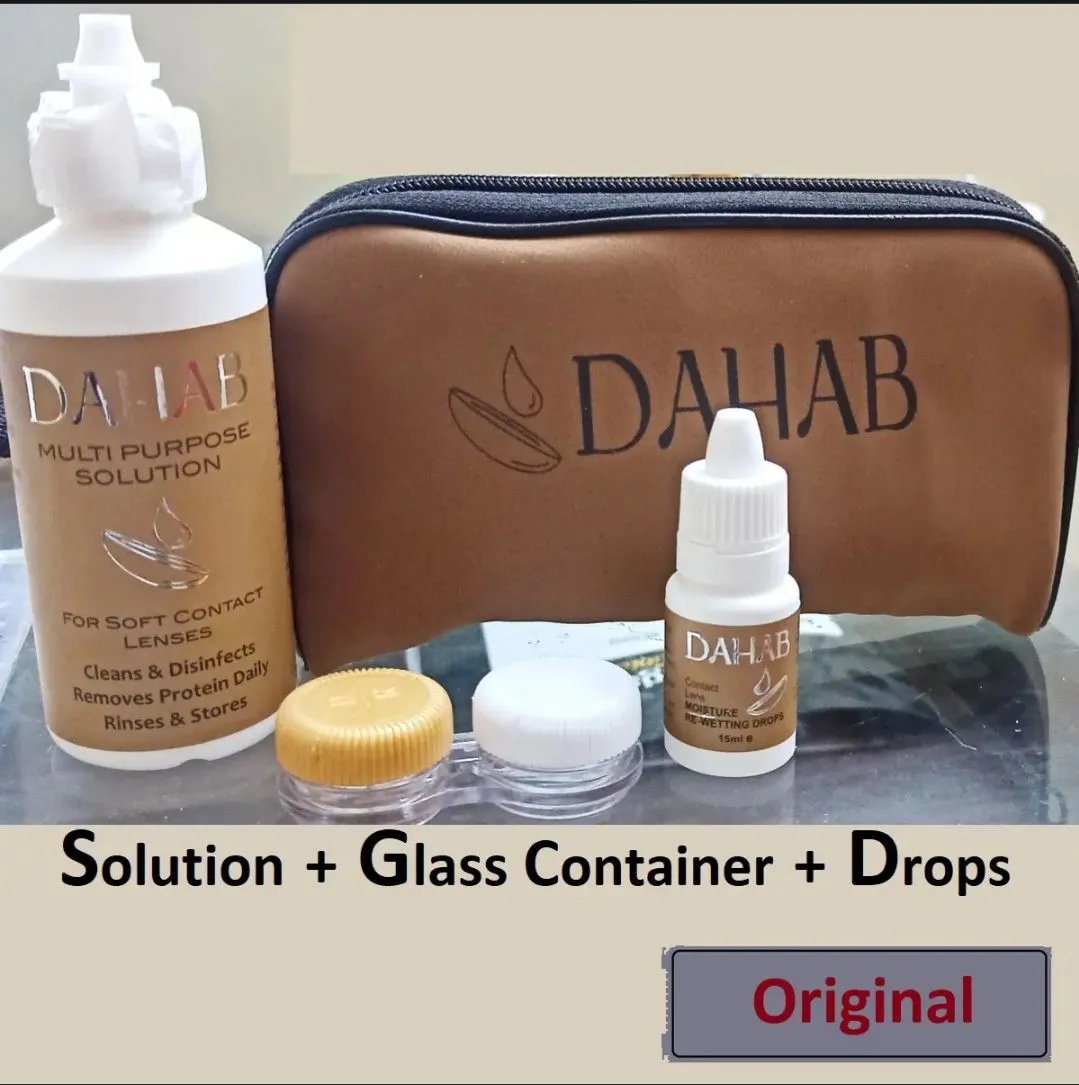 Dahab Multi Purpose Solution Eye Lens Box