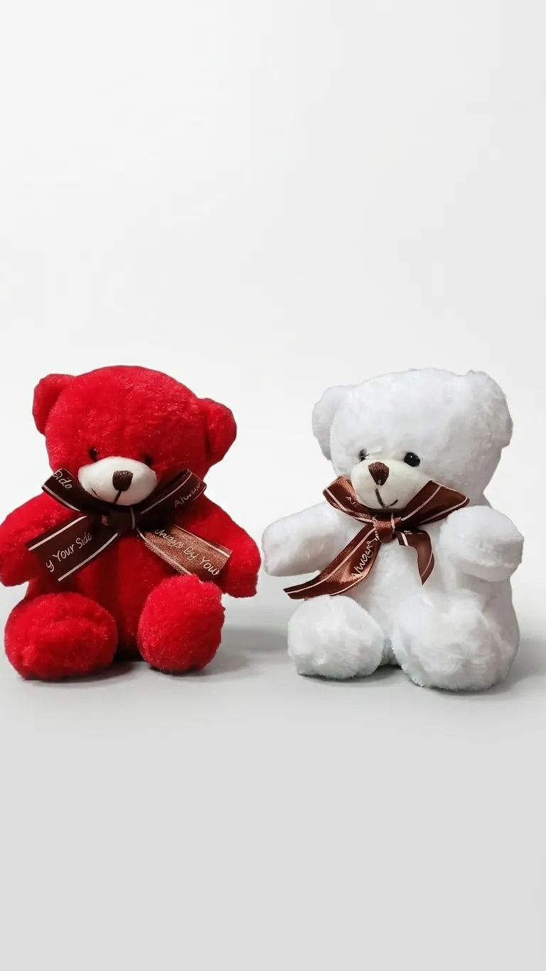 Teddy With Ribbon Small