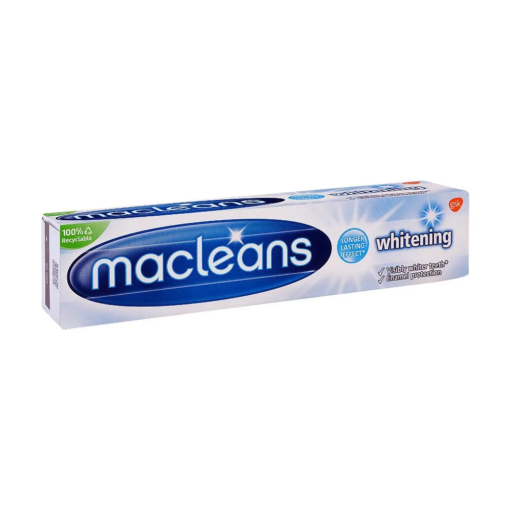GSK Macleans Toothpaste White Shine 100ML