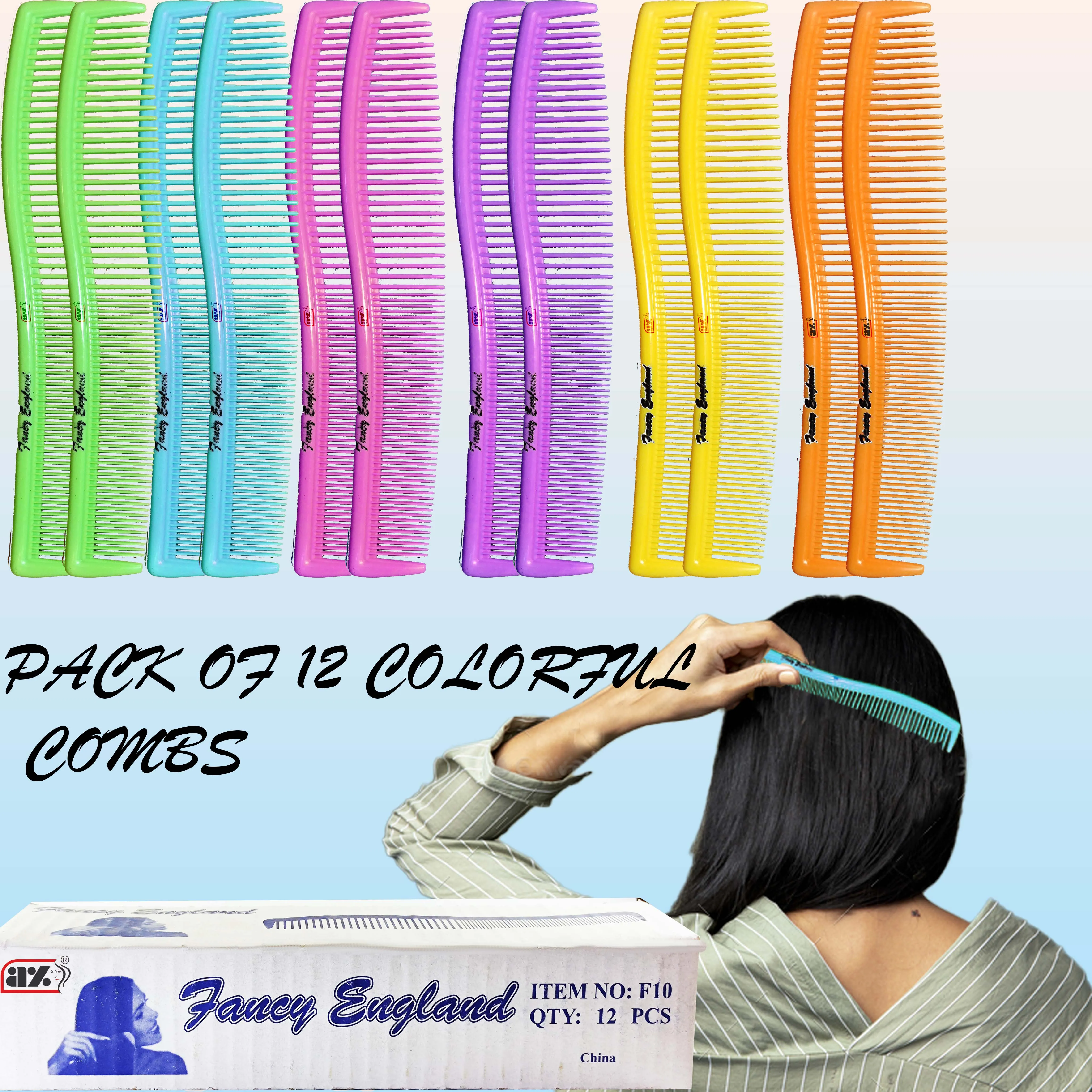 Fancy England M106-C Plastic Comb China