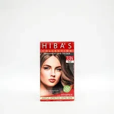 Hibas Collection Hair Colour kit Dark Soft Brown 33N