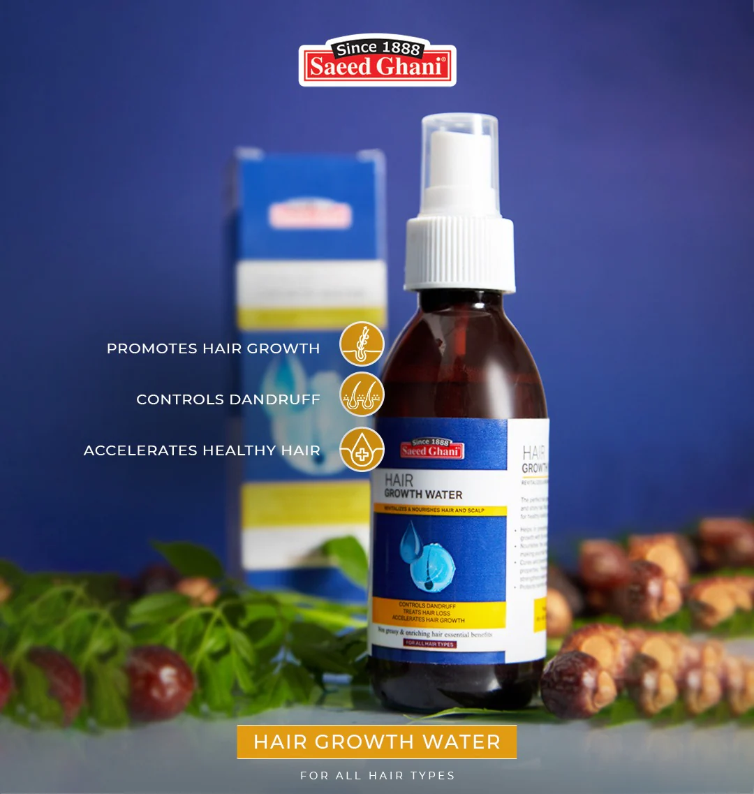 Saeed Ghani Hair Growth Water 120ML