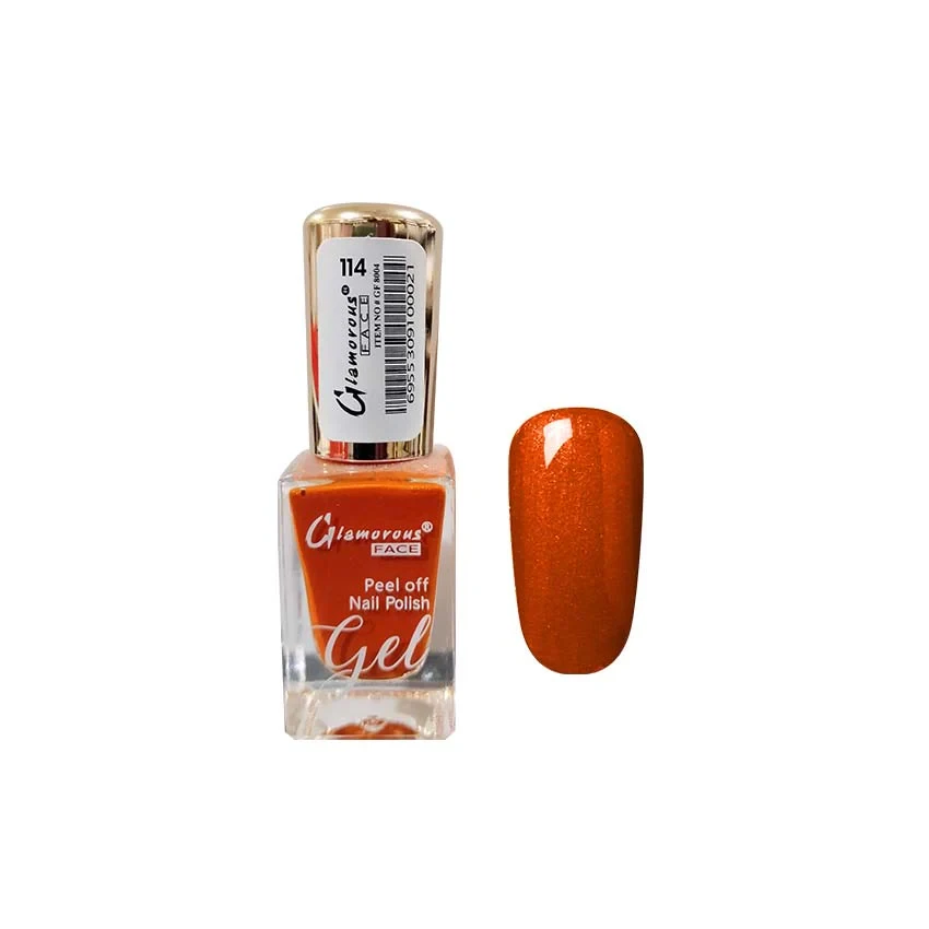 Glamorous Face Nail Polish 8004 Peel Off Gel 114