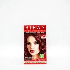 Hibas Collection Hair Colour Kit Mahogany 38N