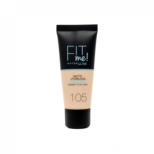 Maybelline Foundation Fit Me Tube 105 Natural Ivory 30ML