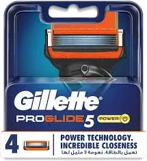 Gillette Blades 4S Fusion Proglide Power